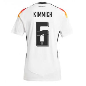 Fotbalové Dres Německo Joshua Kimmich #6 Dámské Domácí Oblečení ME 2024 Krátký Rukáv